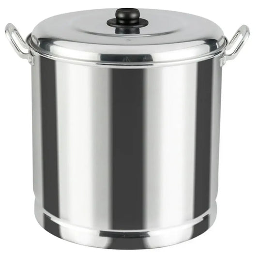 Aluminum Steamer Pot with Removable Tray, 27.5 Qt.