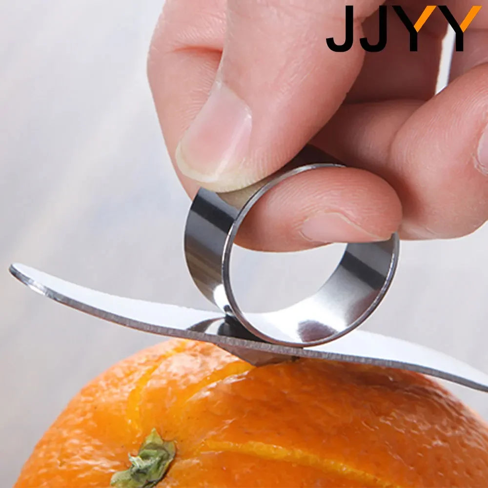 Easy Open Orange Peeler Stainless Steel