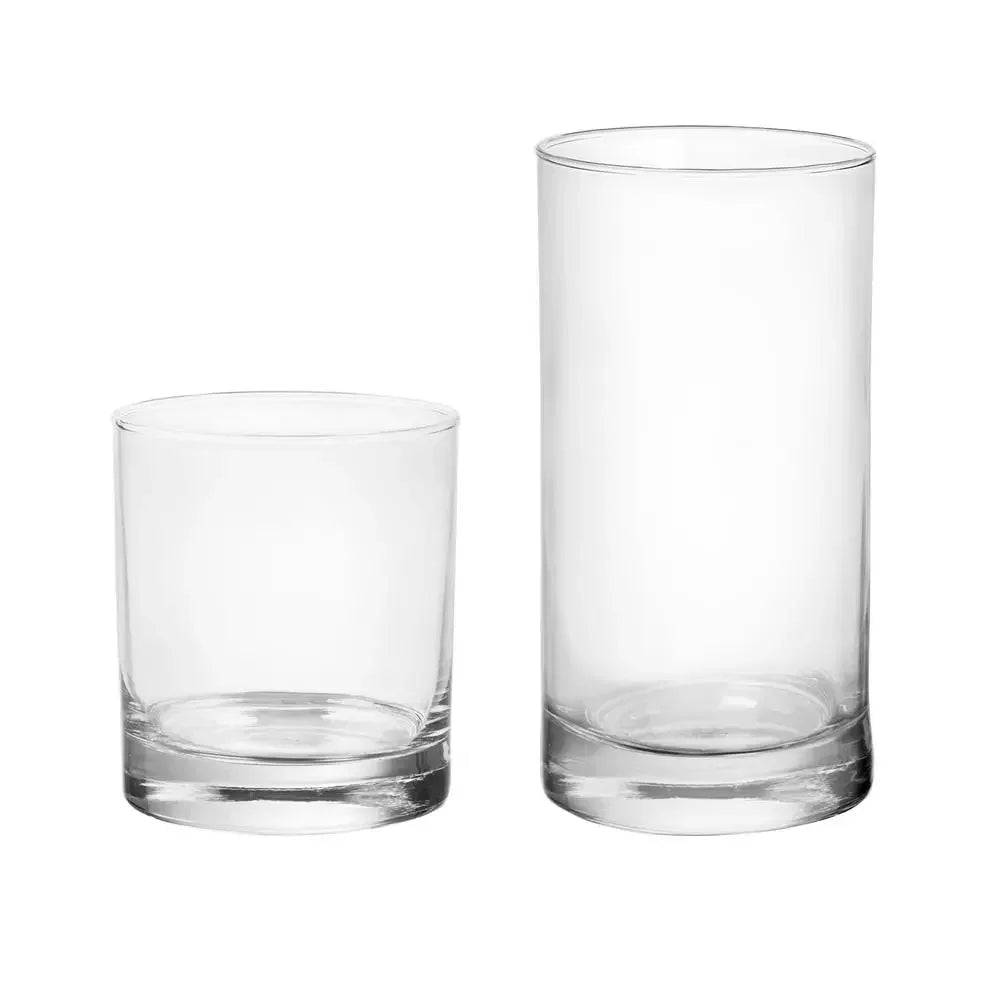 12-Piece Glass Drinkware Set