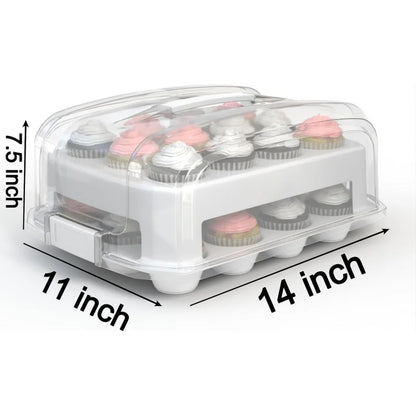 Cupcake Carrier, Holds 24 Cupcakes