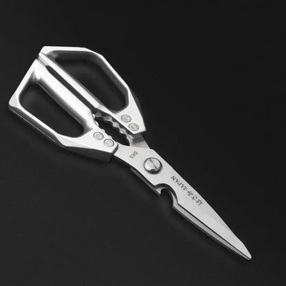 Multi-functional stainless steel household scissors