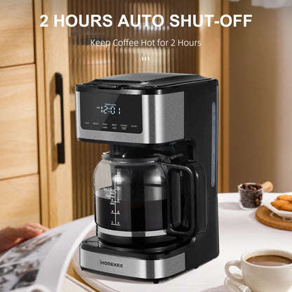 Coffee Machine with Iced Coffee Function, 12-cup